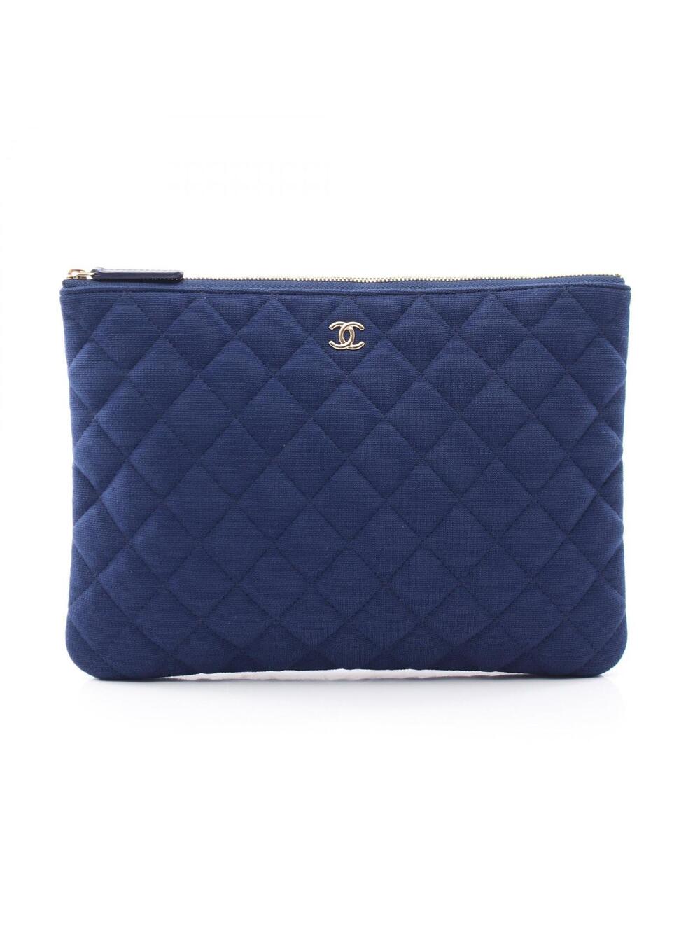 Chanel Matelasse Business Clutch Bag #345911C10B